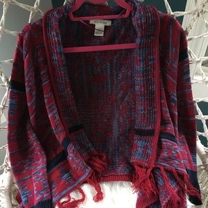 Brand new Aztec print cardigan